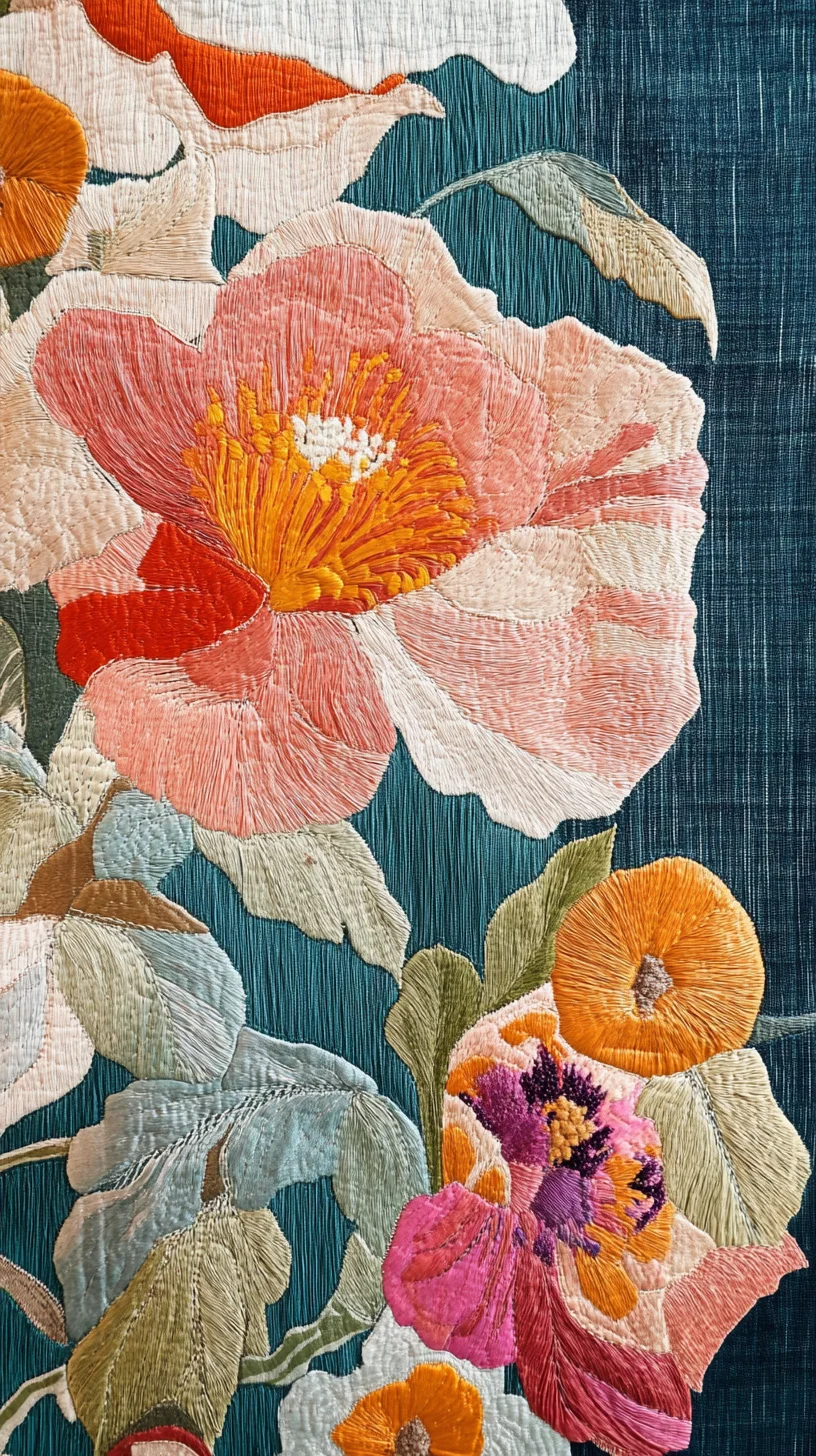 Blooming Beauty: Stunning Floral Embroidery for a Touch of Elegance