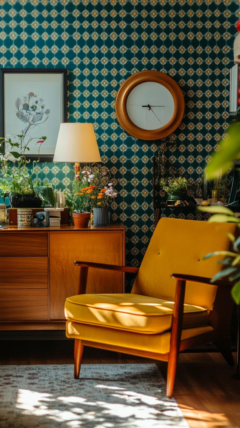 Bright and Bold: Elevate Your Space with Retro Inspired Decor