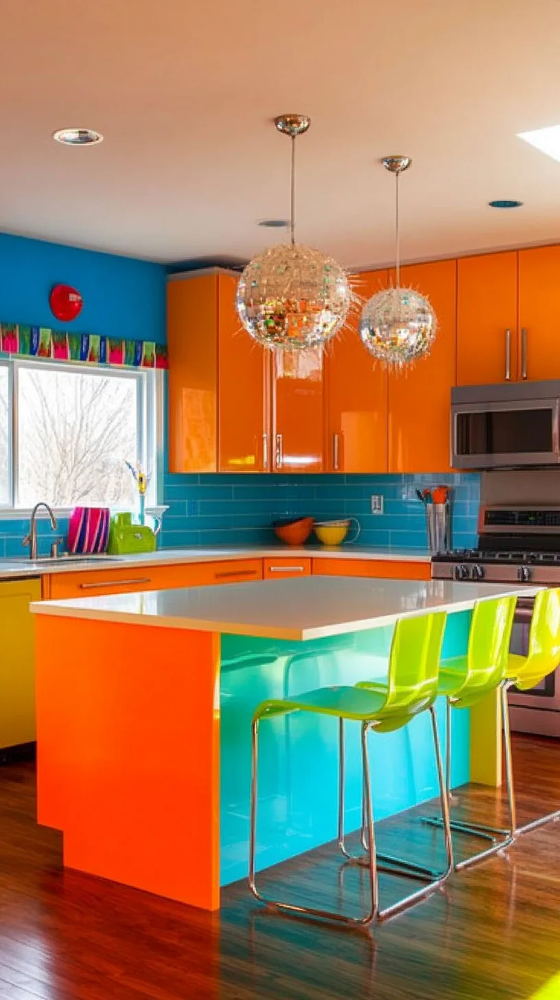 Bright and Bold: Embrace a Playful Color Palette in Your Kitchen