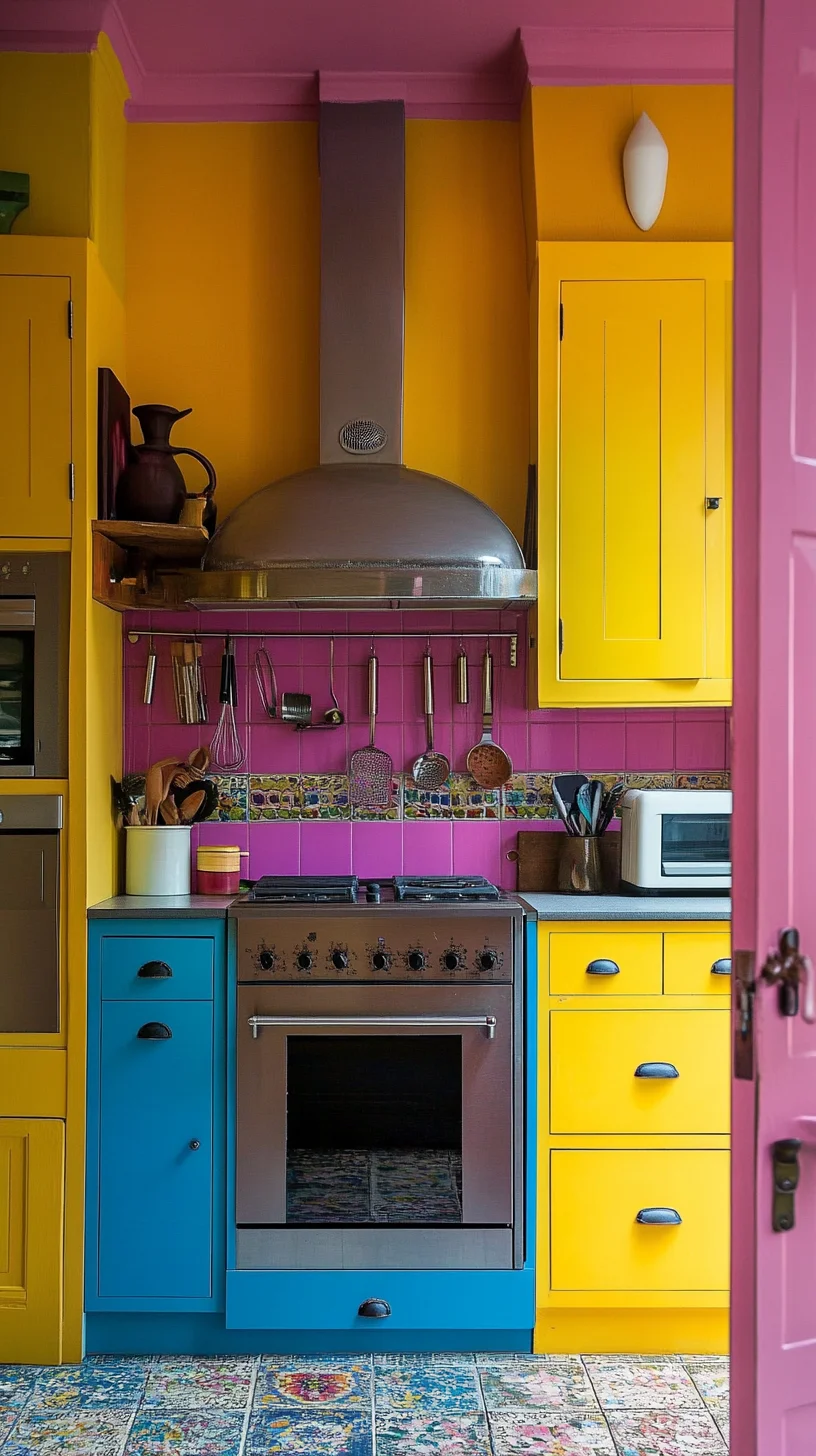 Bright and Bold: Embrace Playful Color in Your Kitchen Design