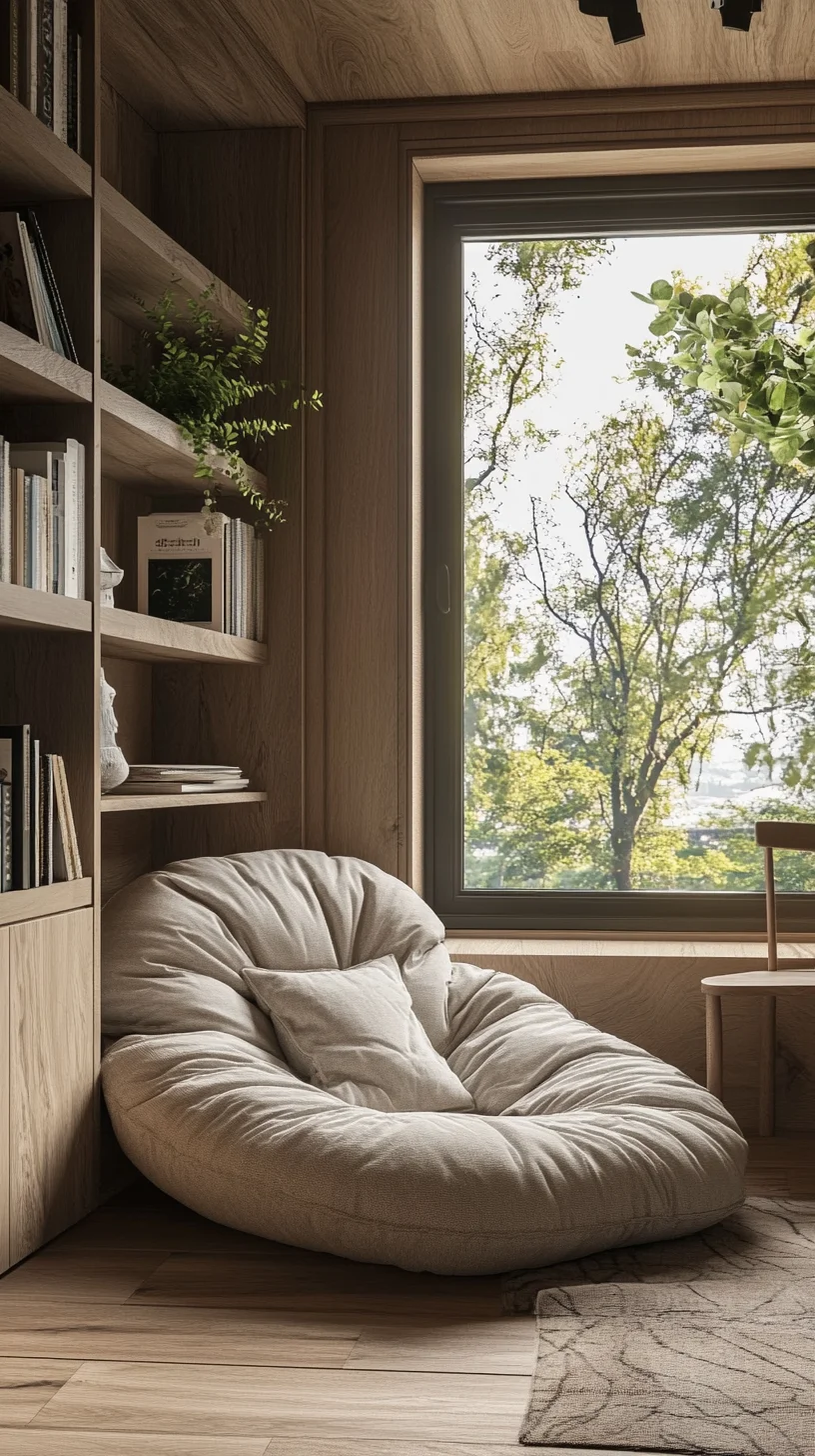 Cozy and Chic: Elevate Your Space with a Minimalist Reading Nook