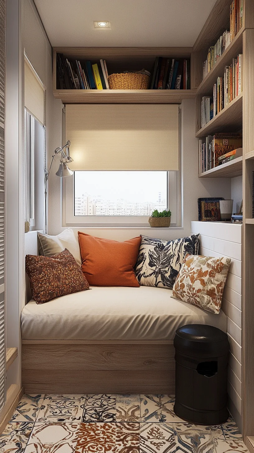 Cozy Corner Bliss: Create Your Perfect Reading Nook with Stylish Decor