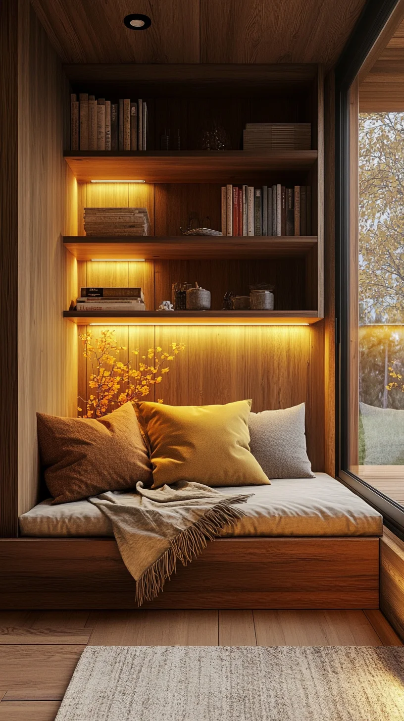 Cozy Corner Bliss: Create Your Perfect Reading Nook with Warmth and Style