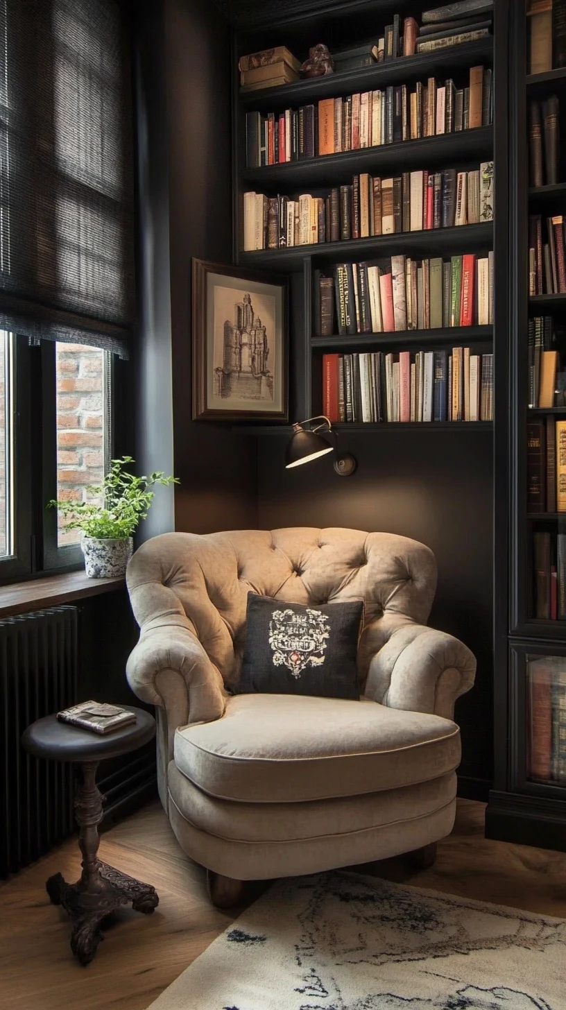 Cozy Corner Charm: Create Your Perfect Reading Nook with Timeless Elegance