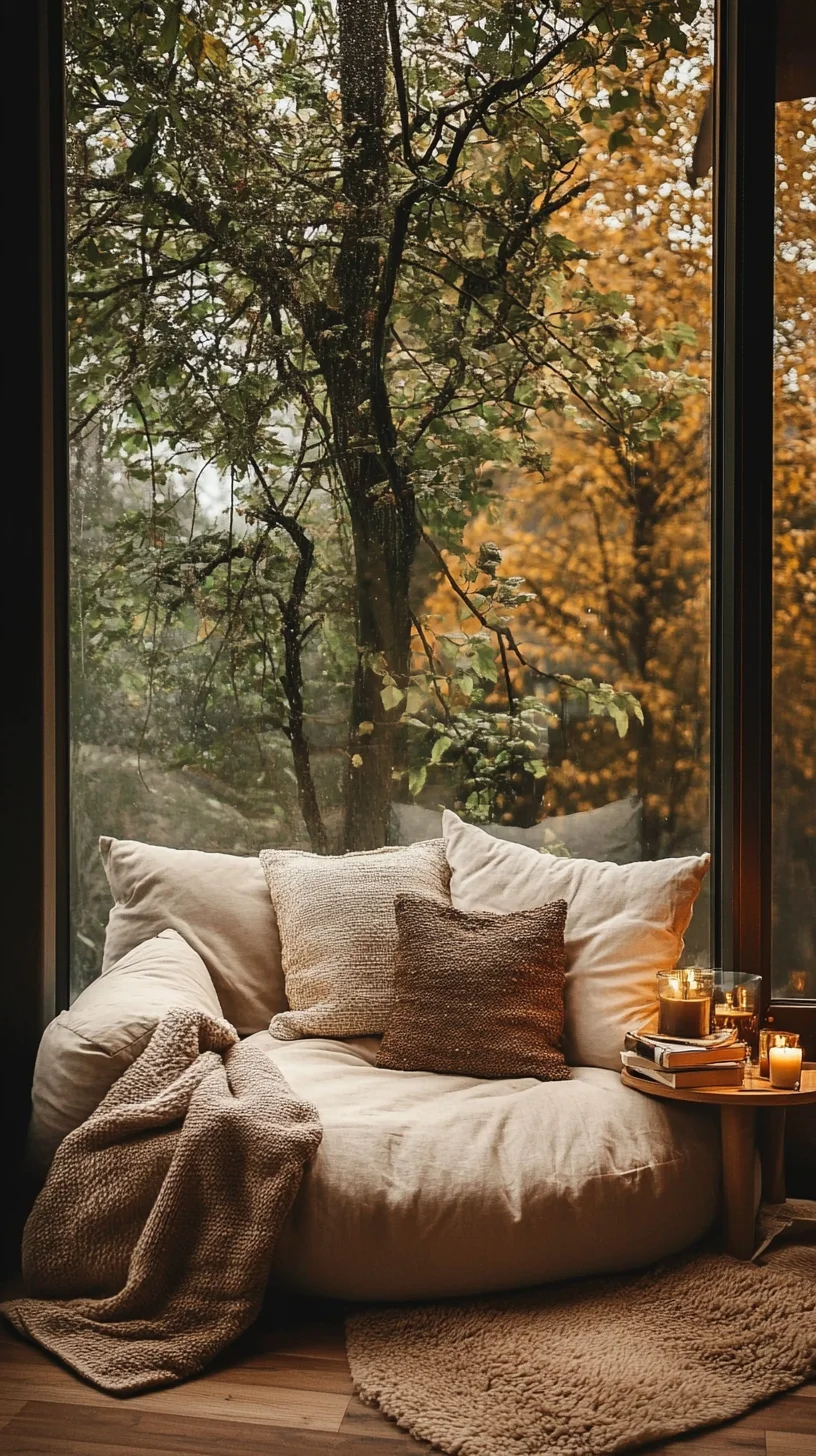 Cozy Corner Inspiration: Embrace the Serenity of Nature with Warm Decor