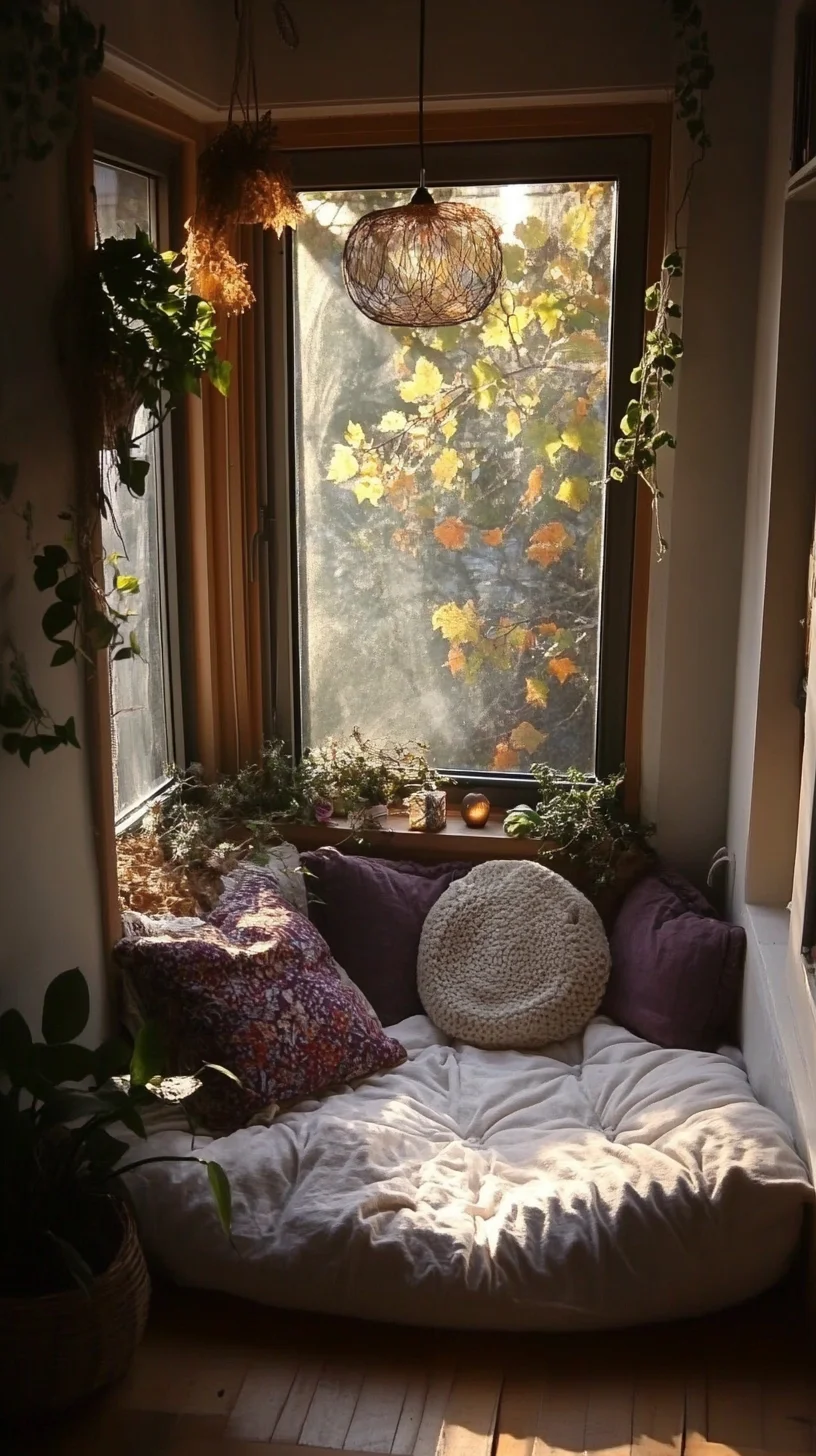 Cozy Corner Oasis: Create Your Perfect Sunlit Reading Nook