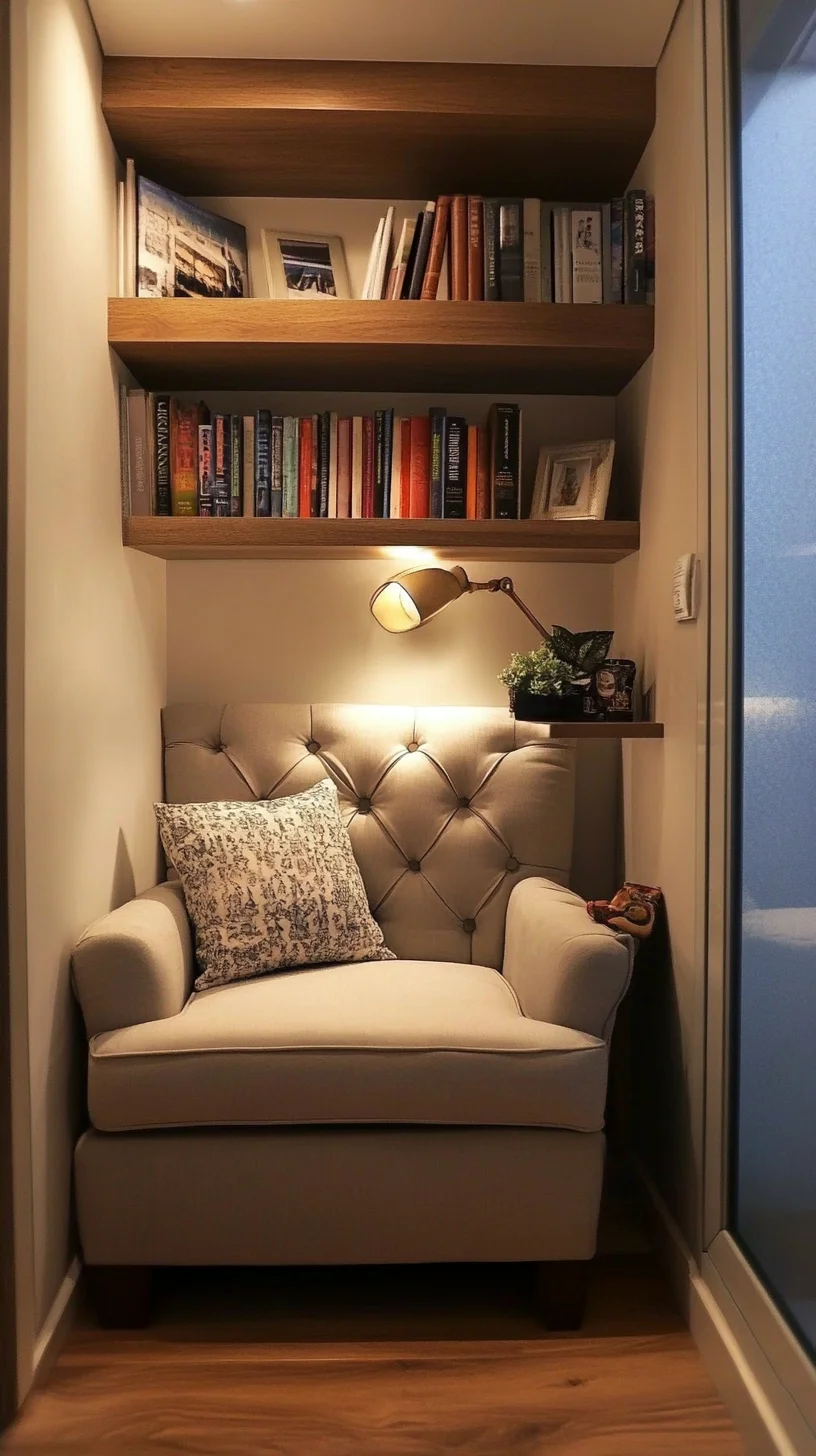 Cozy Corner: Transform Your Space with a Chic Reading Nook