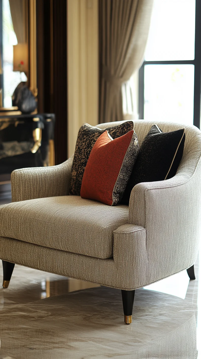 Cozy Elegance: Transform Your Space with Chic Textured Seating