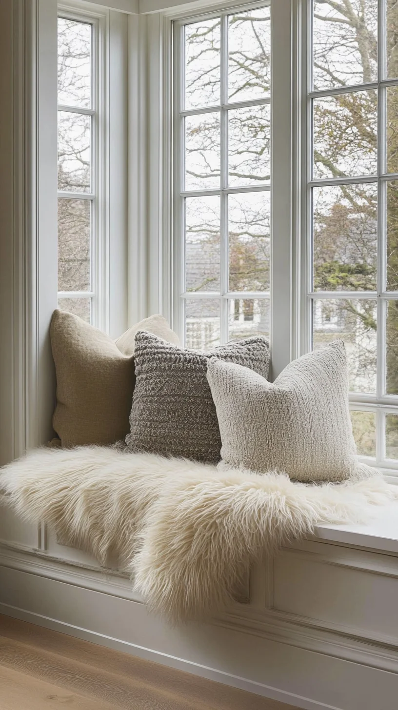 Cozy Elegance: Transform Your Window Nook into a Dreamy Escape