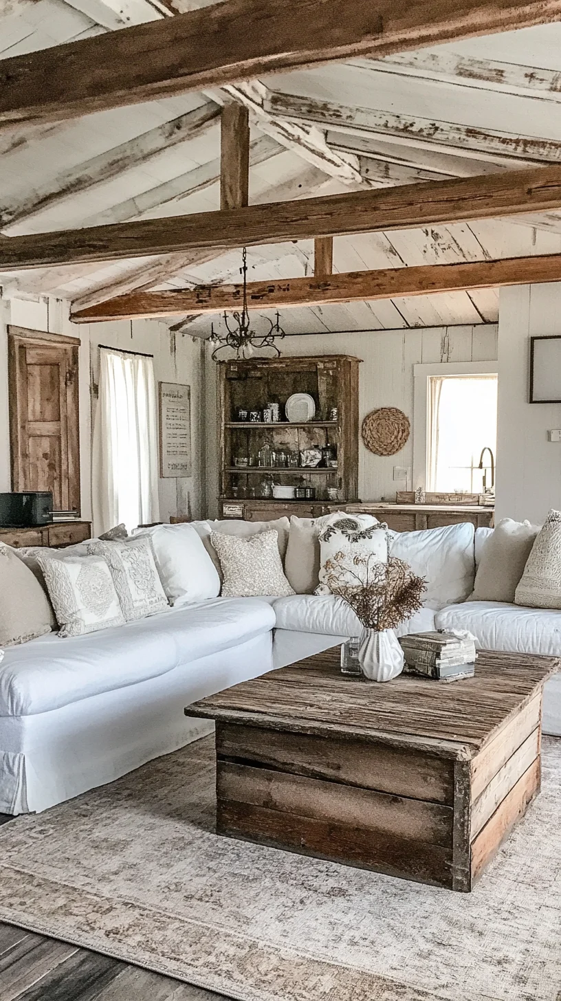 Cozy Farmhouse Charm: Create an Inviting and Stylish Living Space