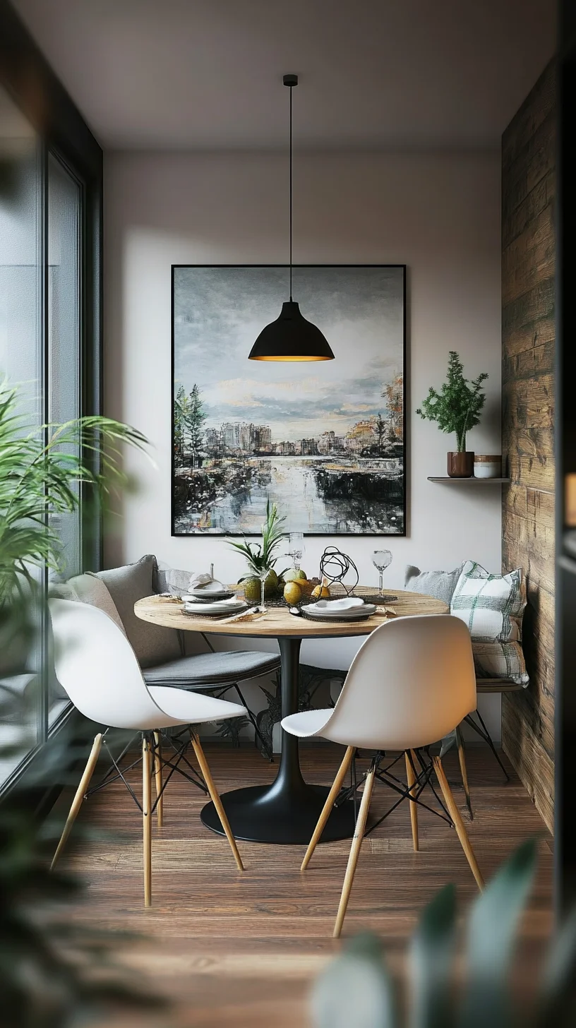 Cozy Minimalism: Elevate Your Space with Chic Dining Nooks