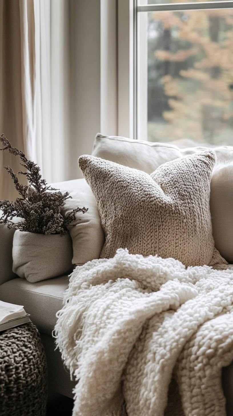 Cozy Minimalism: Embrace Effortless Elegance with Neutral Textures