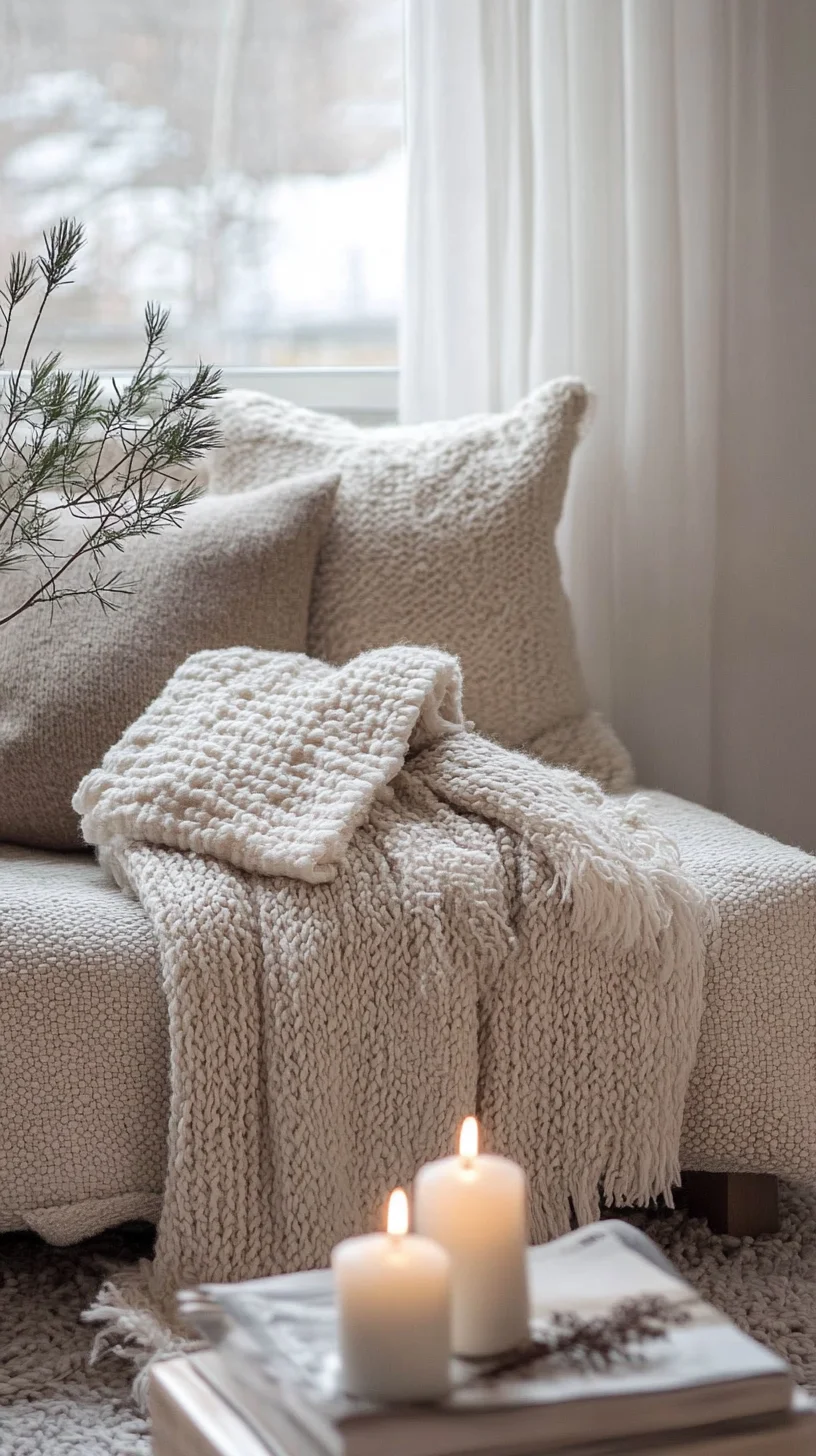 Cozy Minimalism: Transform Your Space with Warm Textures and Neutral Tones