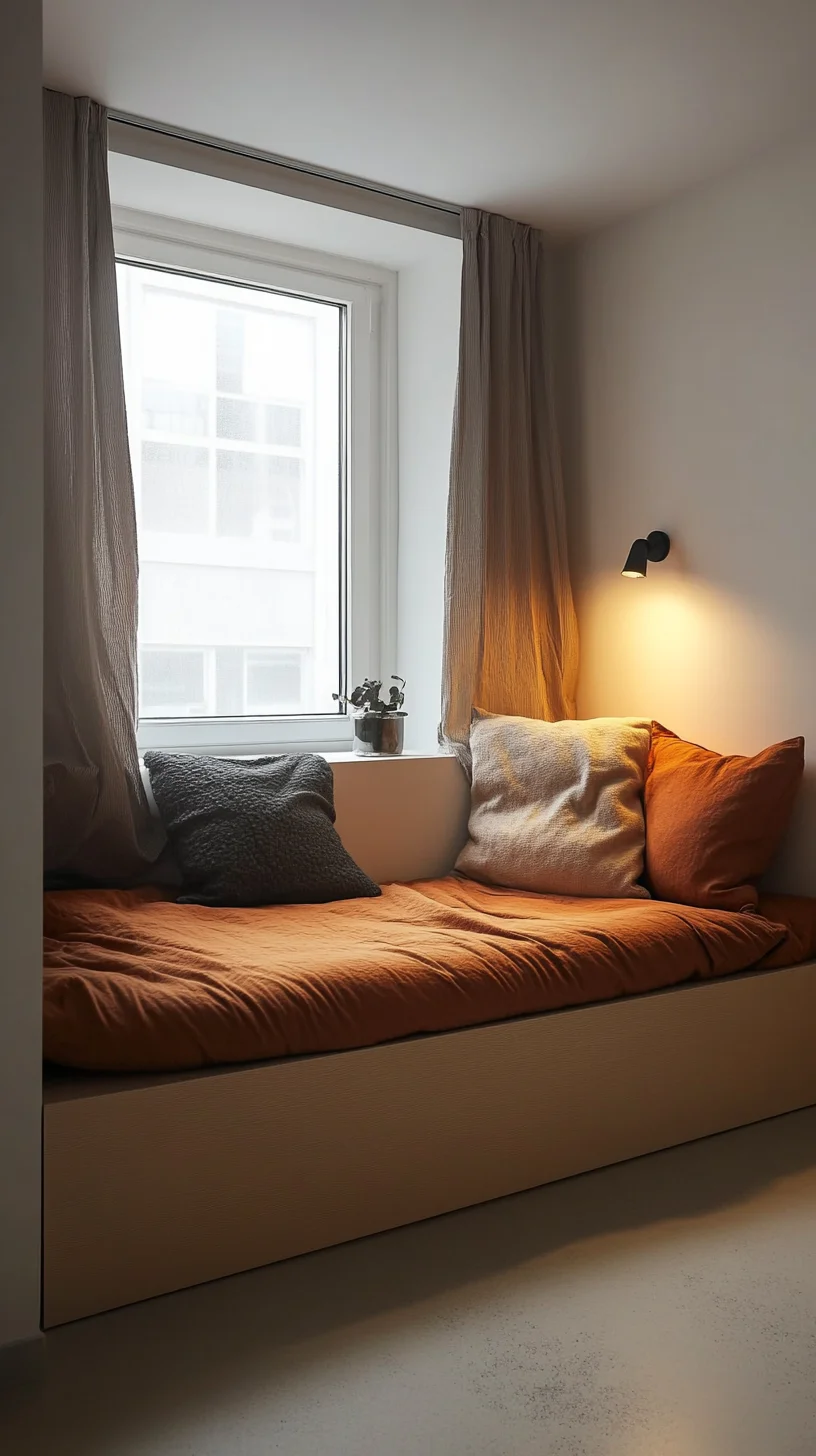 Cozy Minimalism: Transform Your Window Nook into a Stylish Reading Retreat