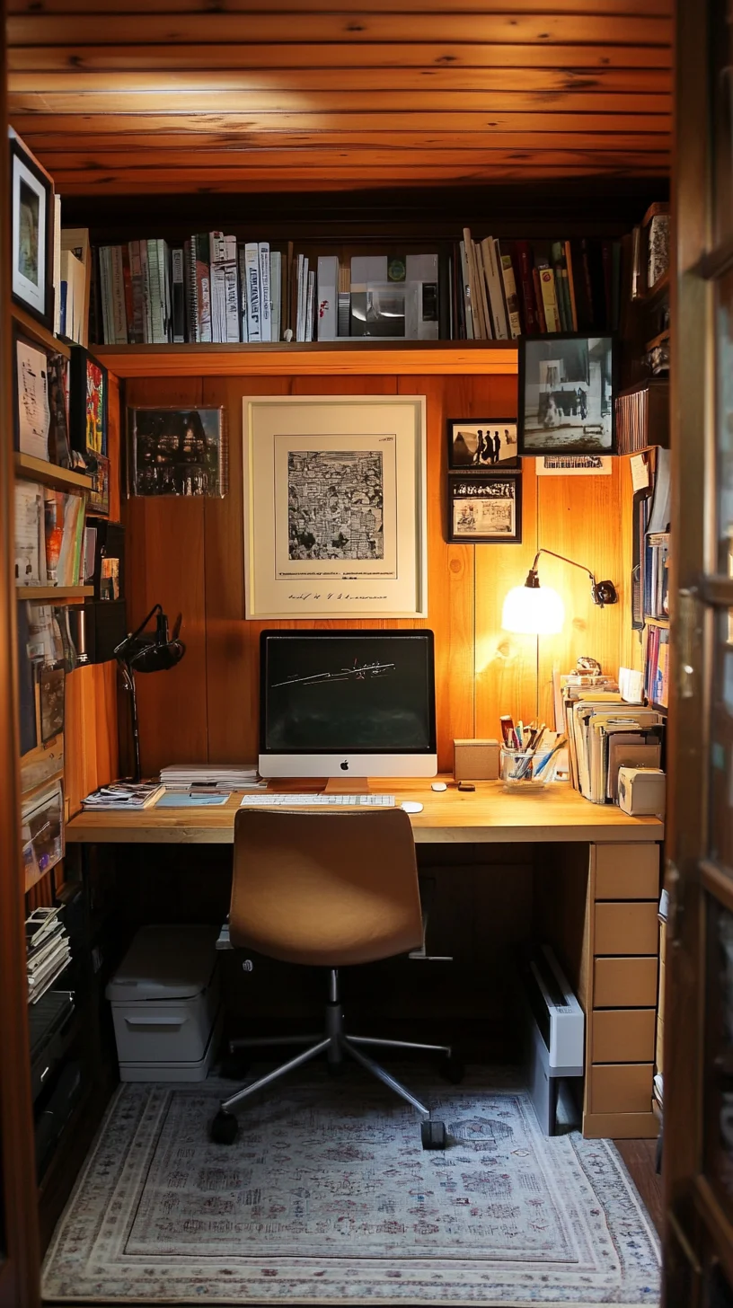 Cozy Nook: Create Your Dream Home Office with a Touch of Warmth