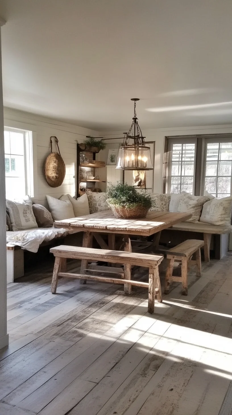 Cozy Rustic Living: Embrace Nature with Chic Farmhouse Decor