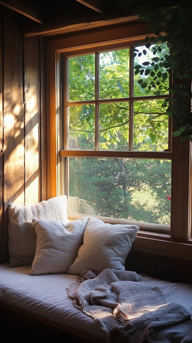 Cozy Serenity: Creating a Relaxing Window Nook for Your Home