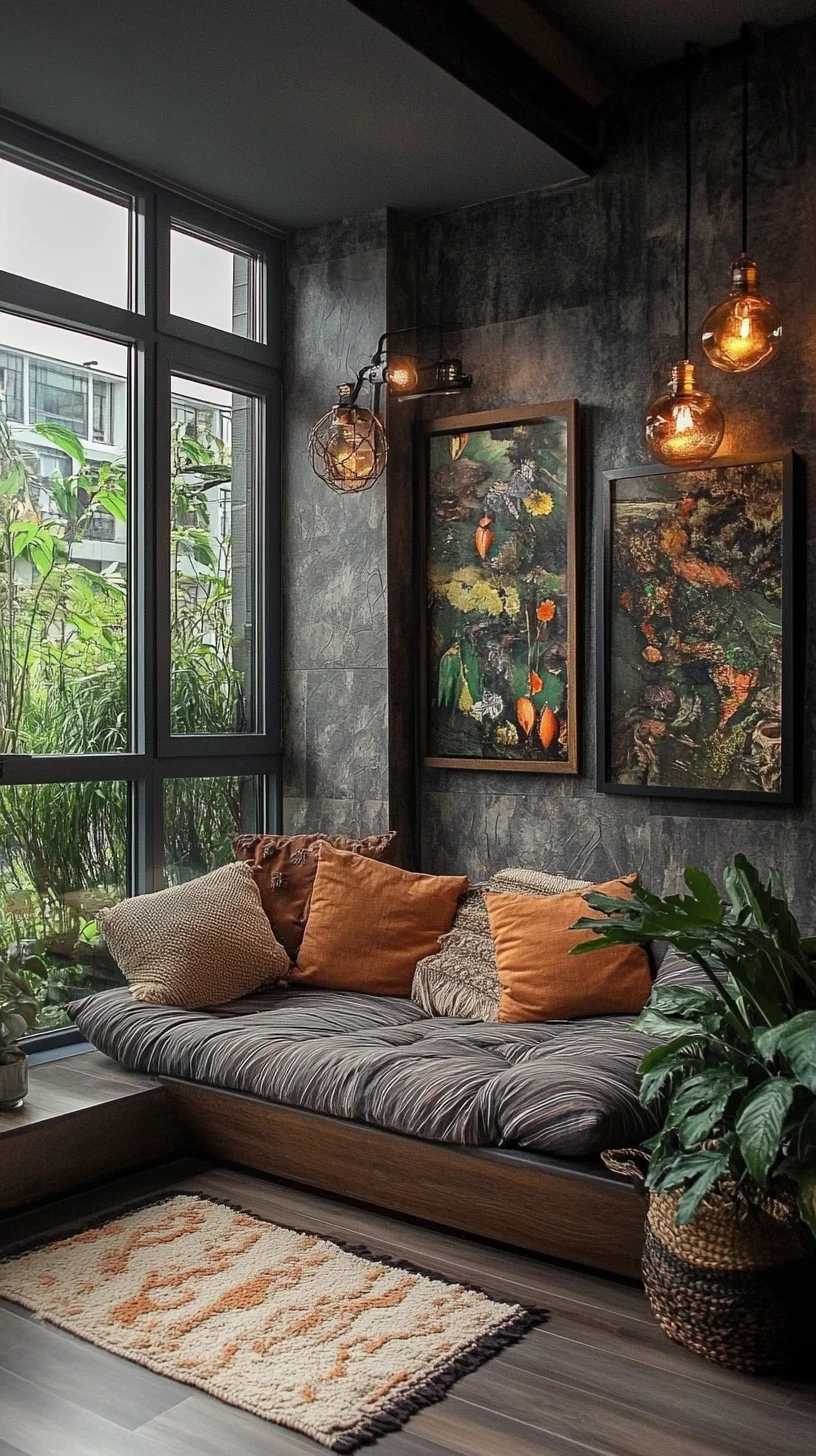 Cozy Urban Oasis: Transform Your Space with Nature-Inspired Decor