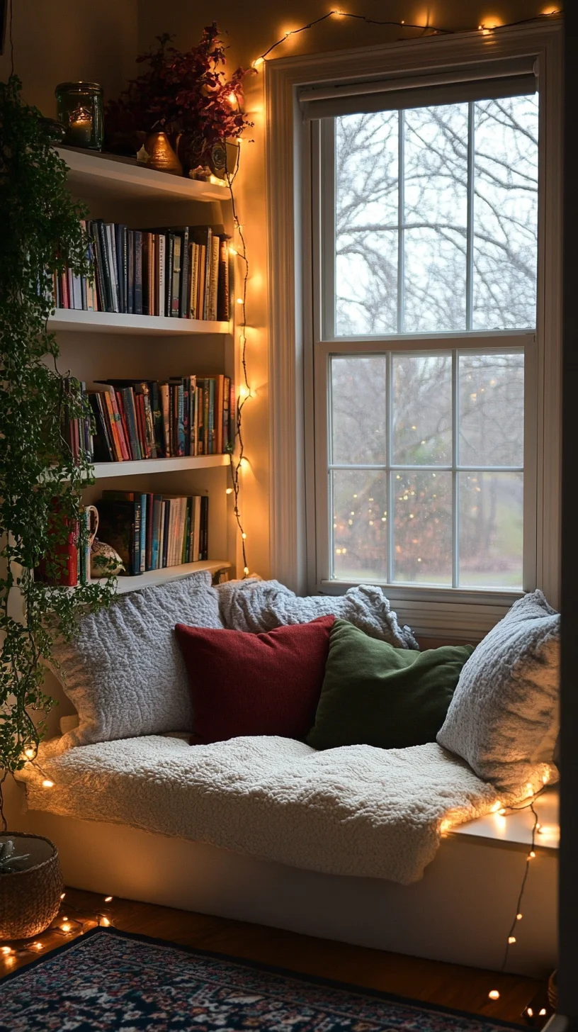 Cozy Window Nook: A Stylish Sanctuary for Relaxation and Inspiration