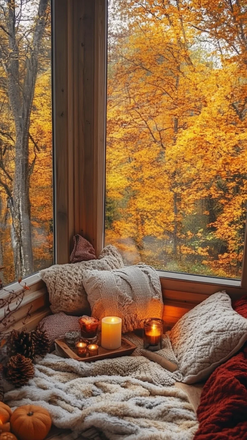 Create a Cozy Autumn Sanctuary with Warm Textures and Natural Elements