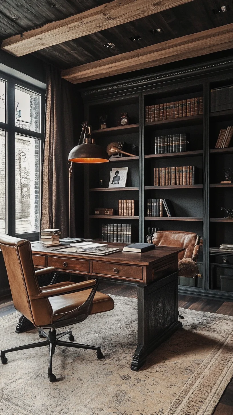 Create a Cozy Luxury Workspace: Embrace Timeless Elegance in Your Office Design