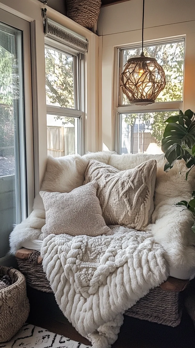 Create Your Cozy Oasis: Embrace Serene Nook Decor with Texture and Warmth