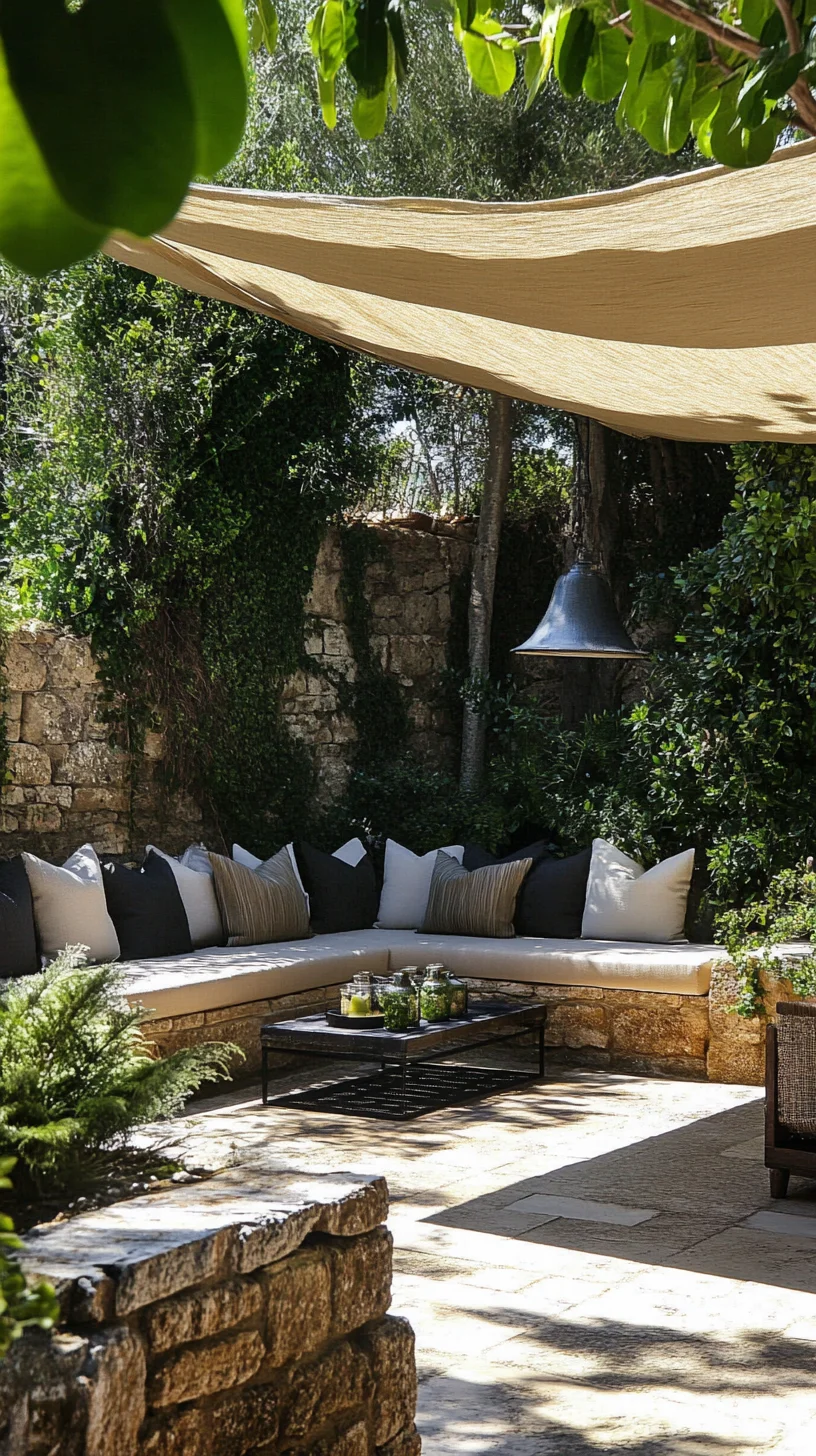 Create Your Dream Outdoor Oasis: Chic Relaxation with Cozy Textile Accents