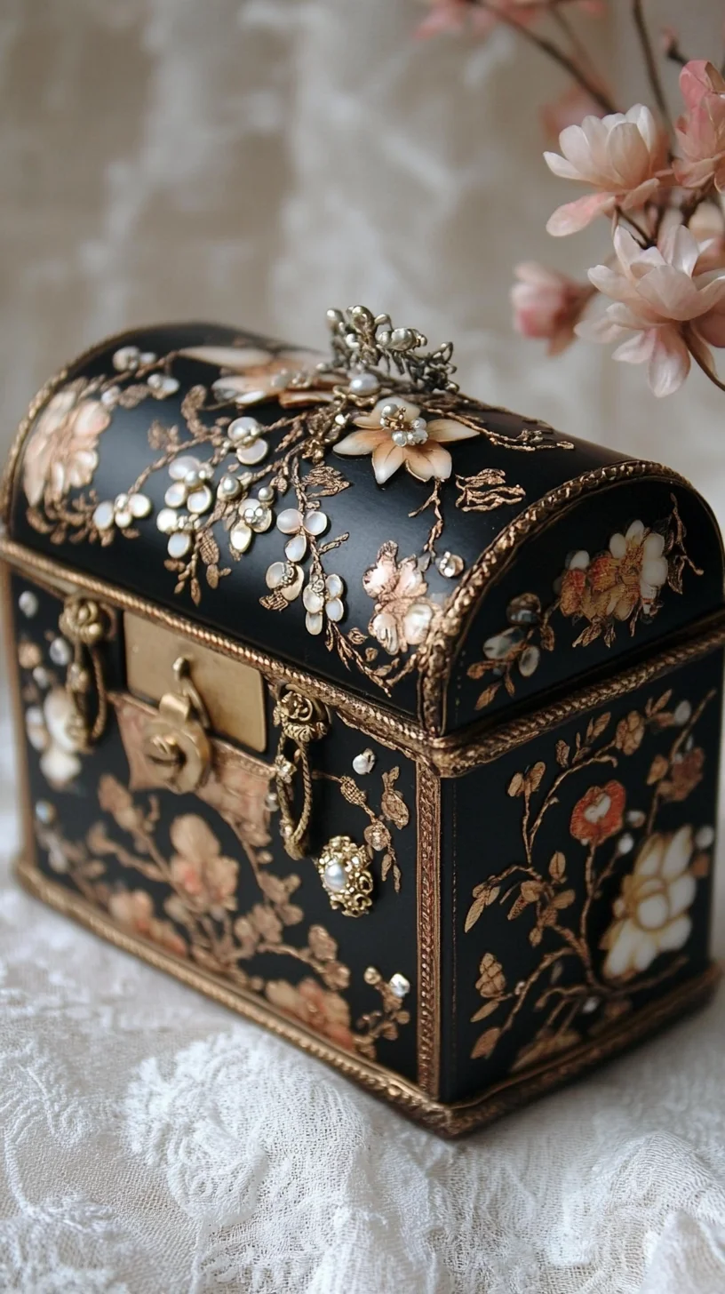 Discover the Timeless Elegance of Vintage-Inspired Decorative Jewelry Boxes