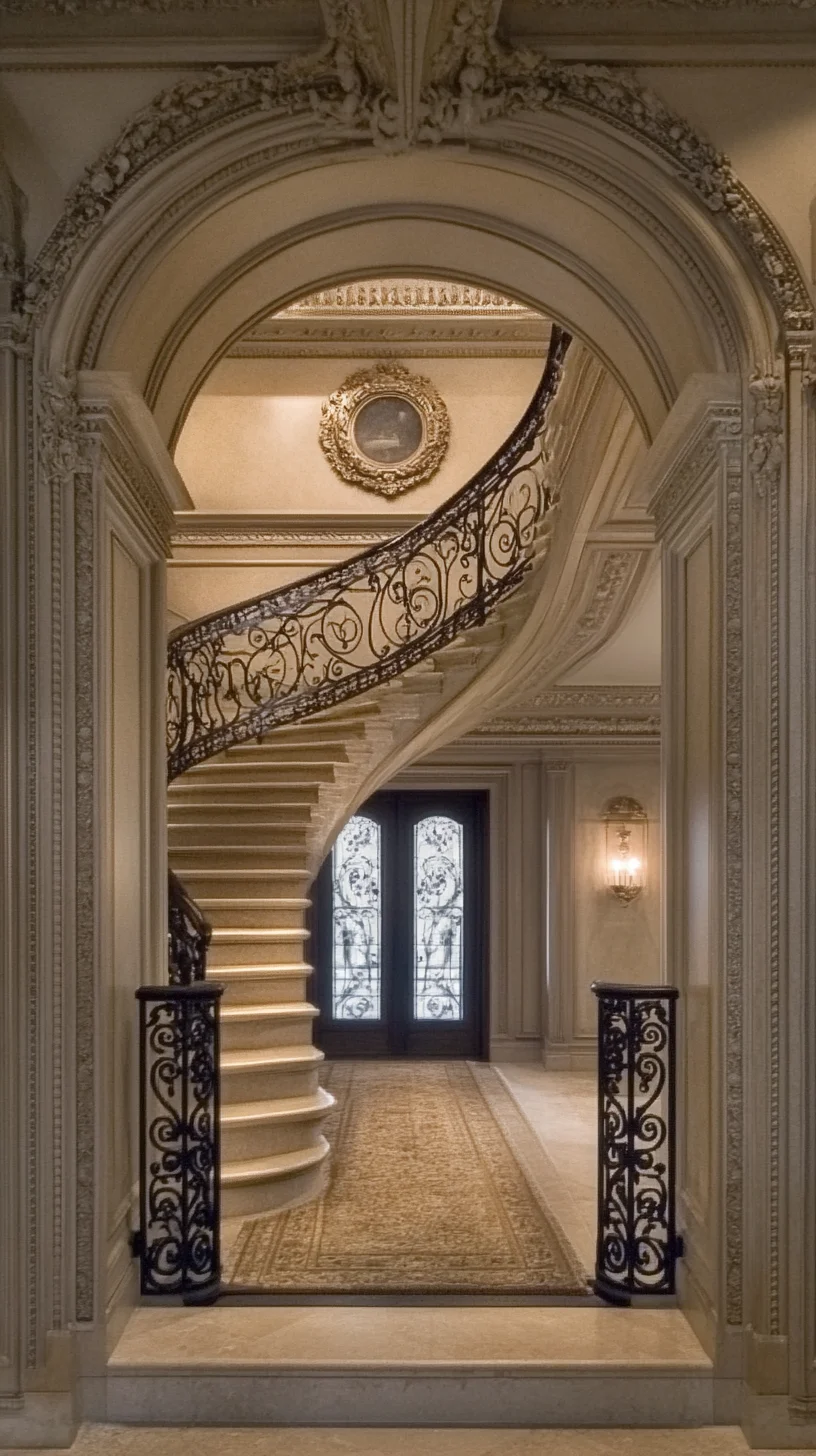 Elegant Curves: Transform Your Space with Timeless Architectural Staircases