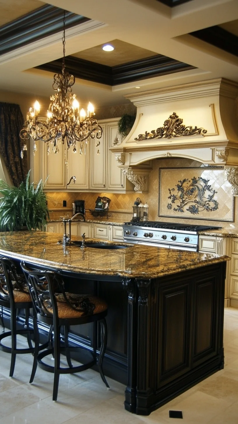 Elegant Luxe Kitchen Design: Timeless Charm with Modern Functionality