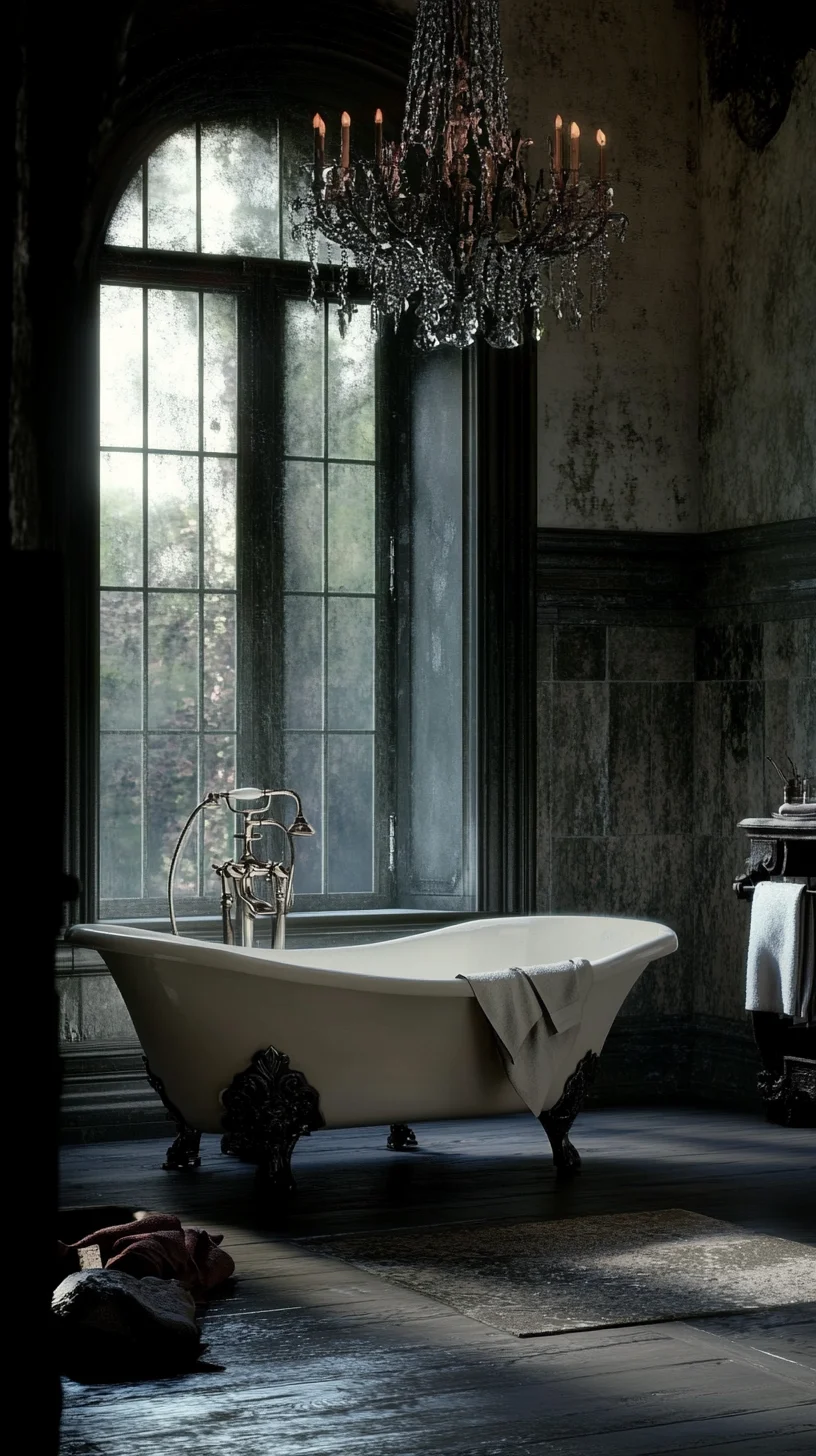 Elegant Vintage Glam: Transform Your Bathroom into a Timeless Sanctuary