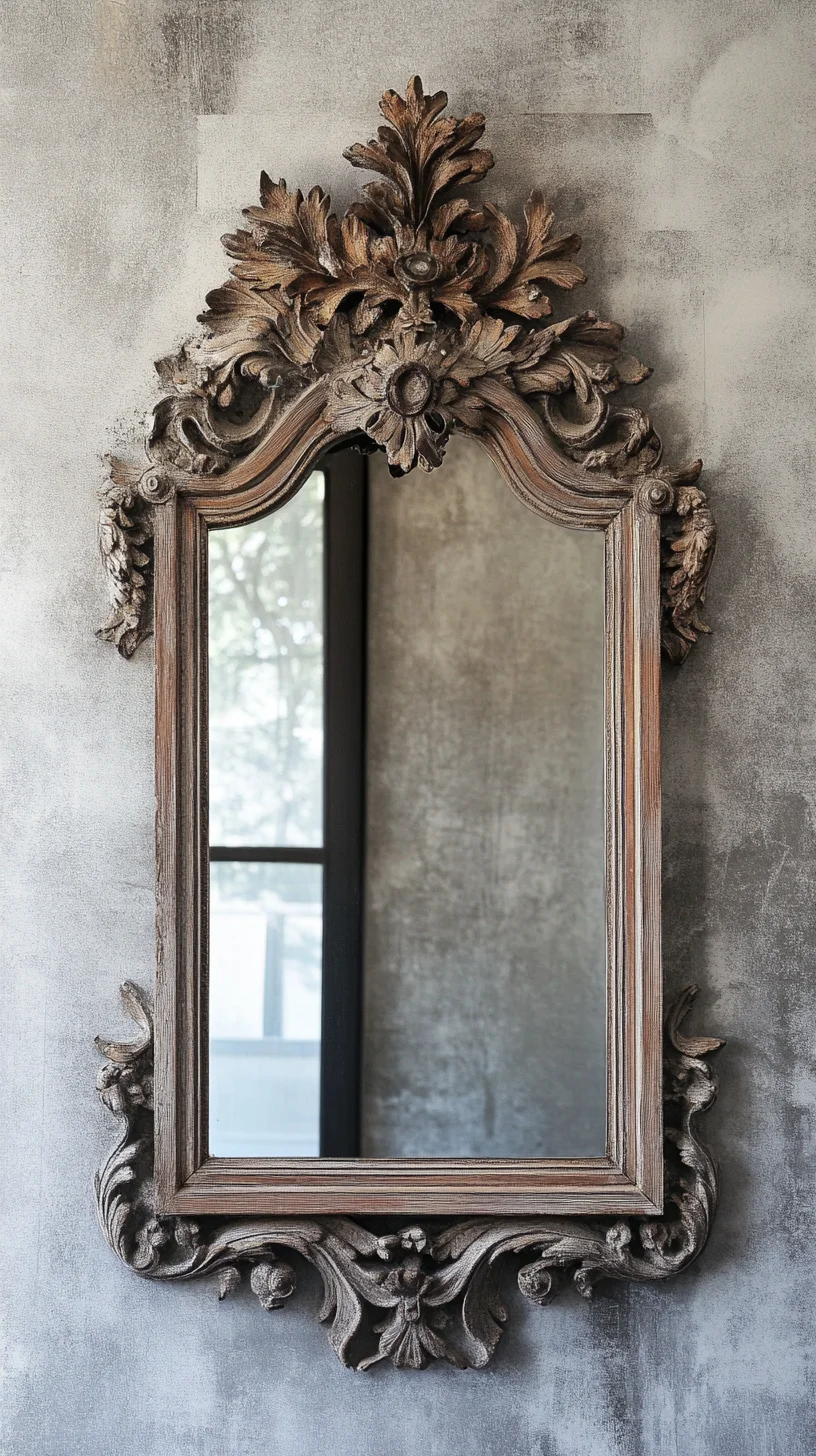 Elegant Vintage Mirror: Elevate Your Space with Timeless Charm