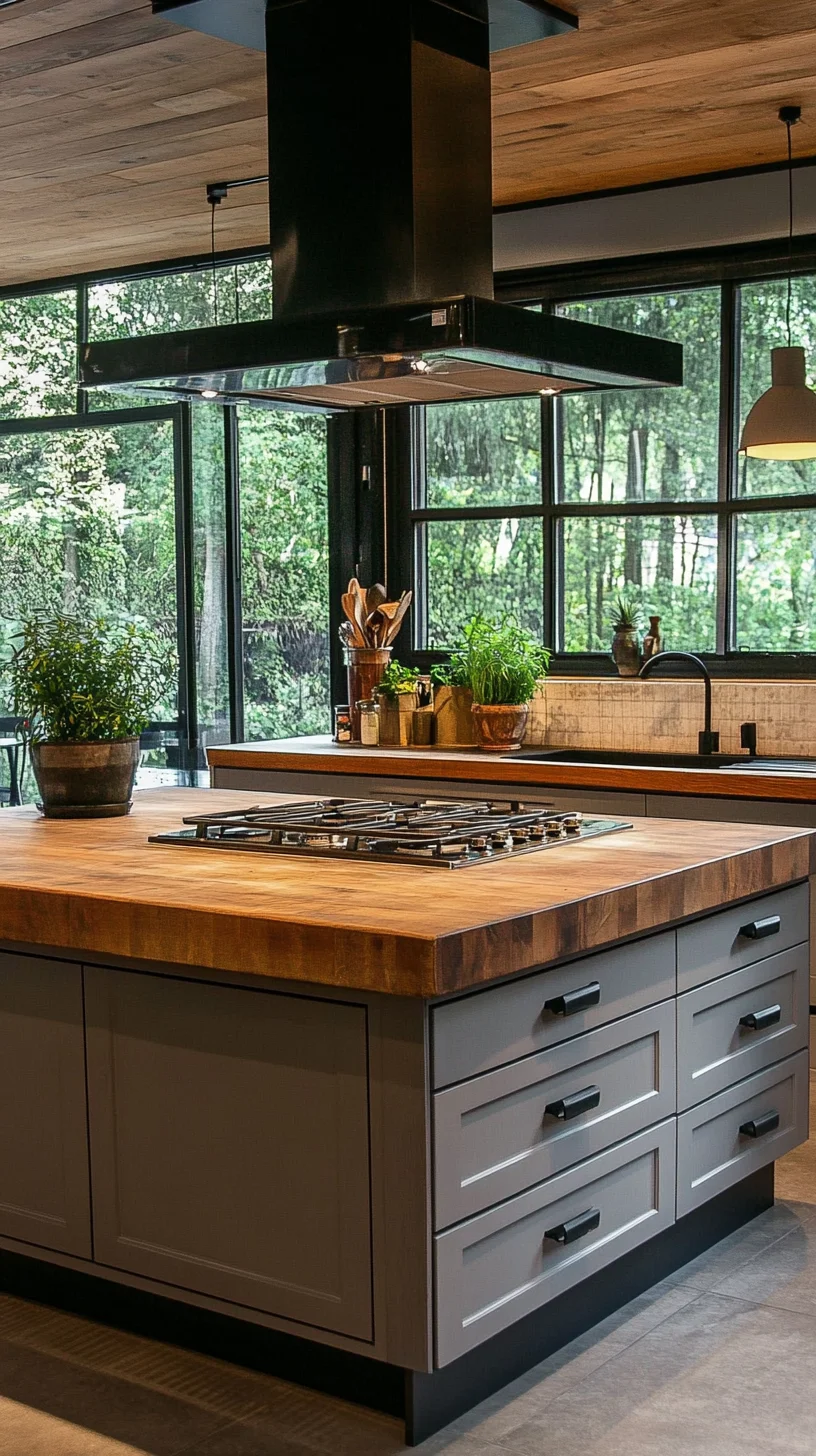 Elevate Your Cooking Space with Modern Rustic Elegance