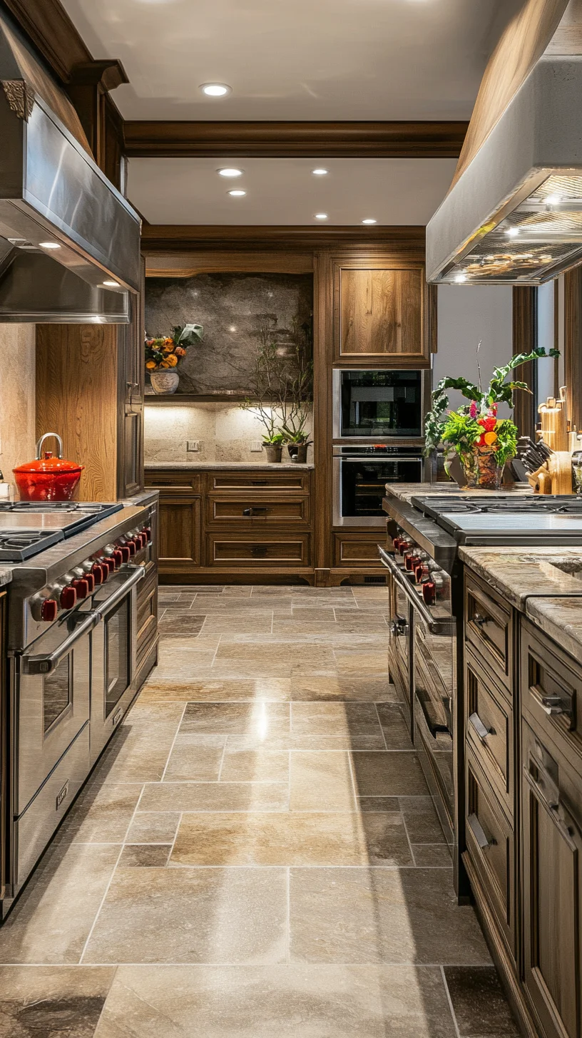 Elevate Your Culinary Space: Rustic Elegance Meets Modern Functionality