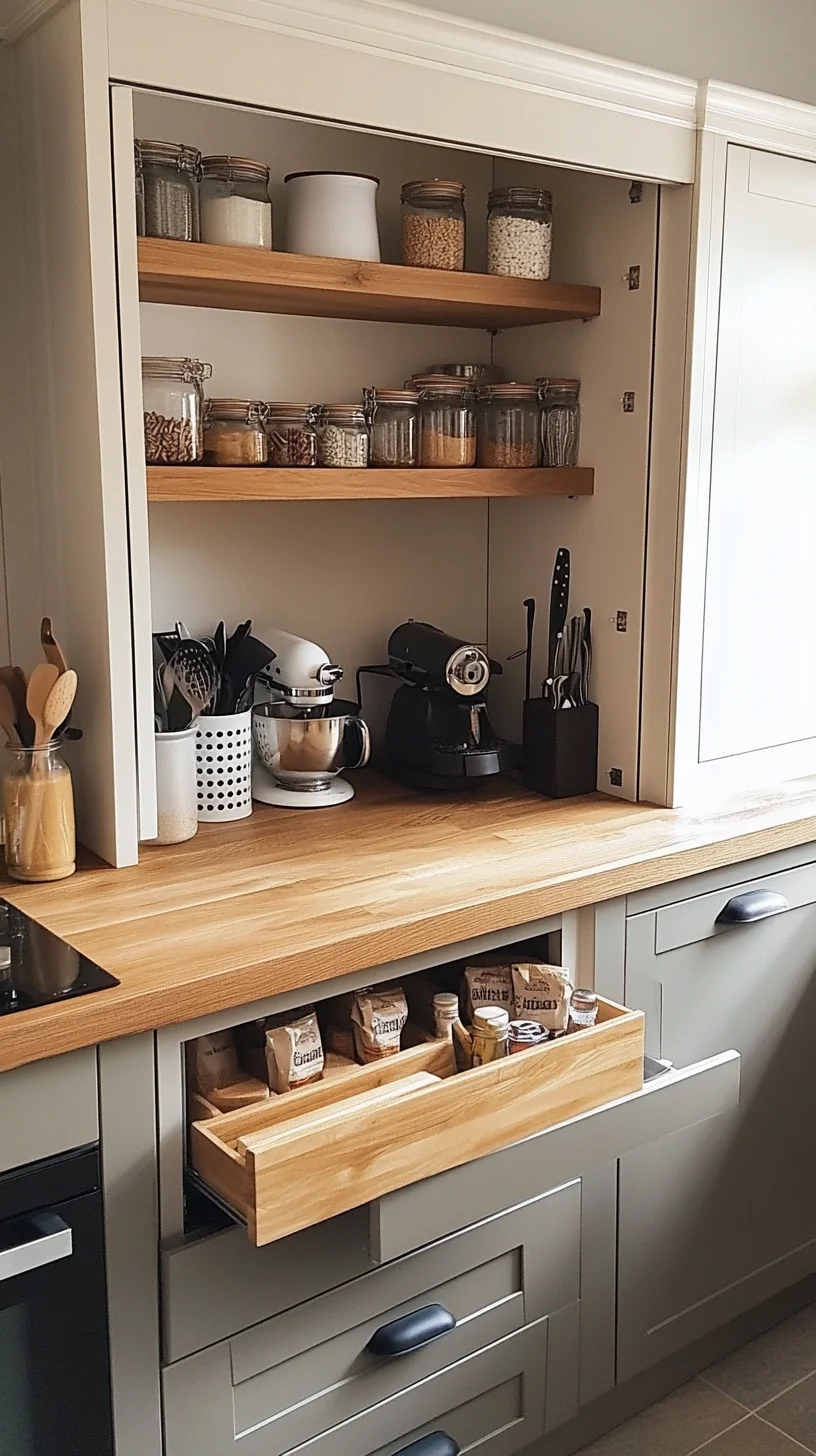 Elevate Your Kitchen Organization with Sleek Open Shelving and Smart Storage Solutions