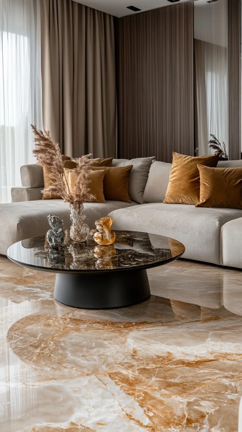 Elevate Your Living Space with Chic Minimalism and Luxe Textures