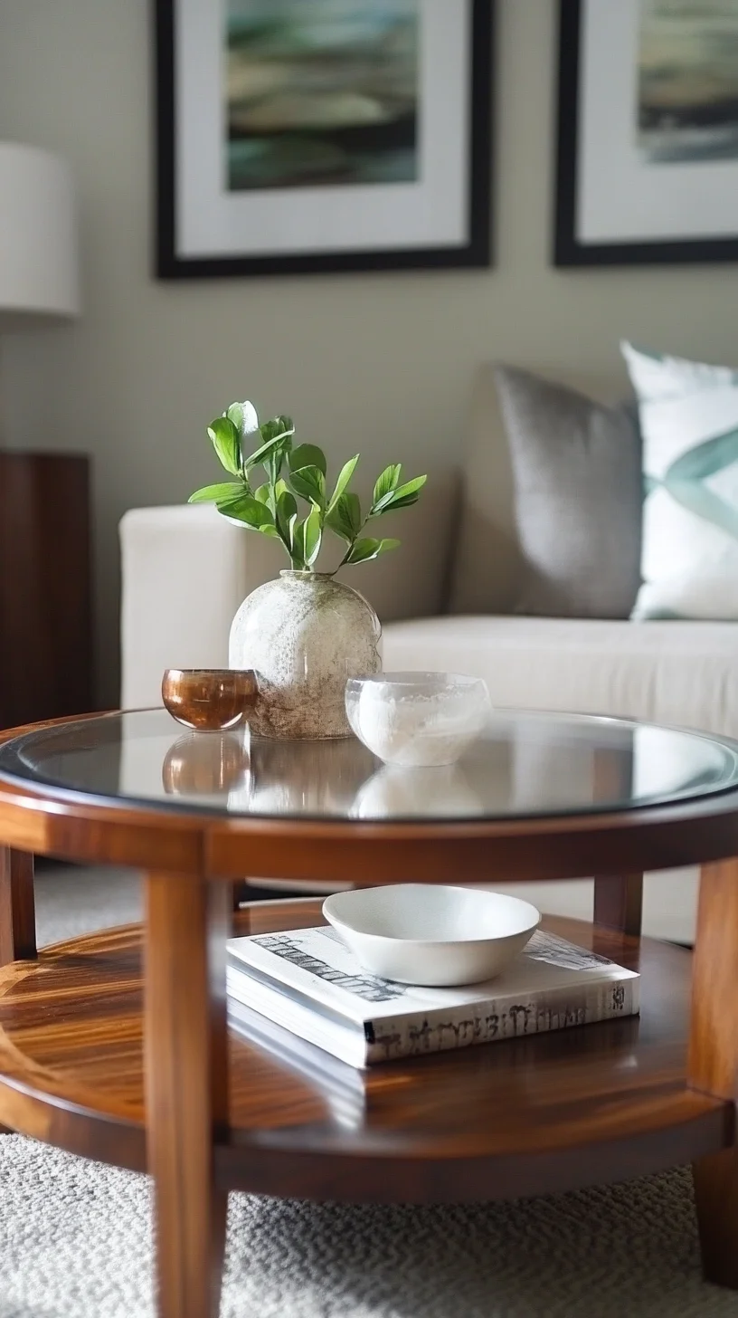 Elevate Your Living Space with Chic Minimalist Coffee Table Decor