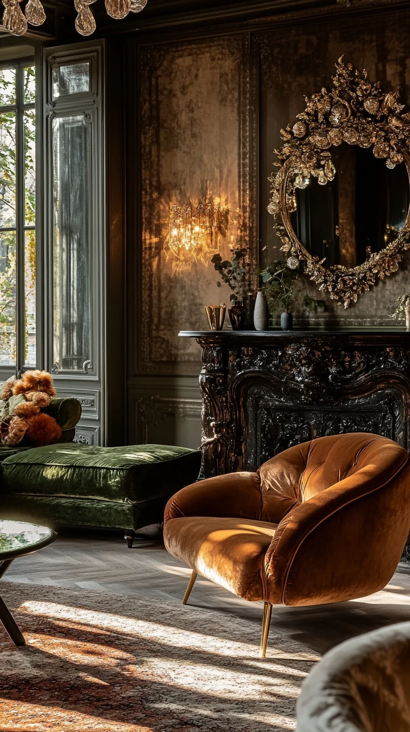 Elevate Your Living Space with Luxurious Vintage Glamour