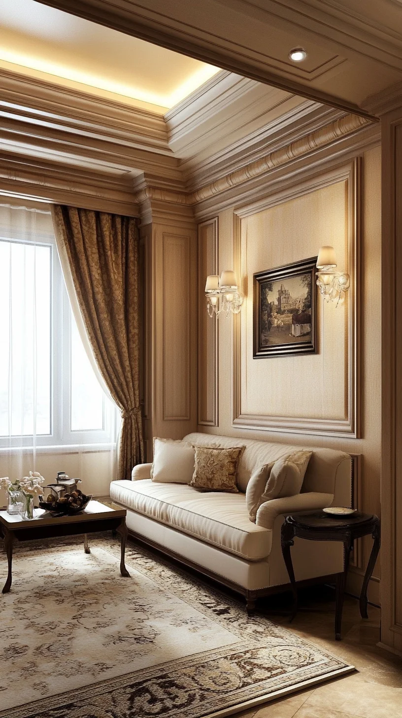 Elevate Your Space: Luxurious Classic Elegance for Timeless Interiors