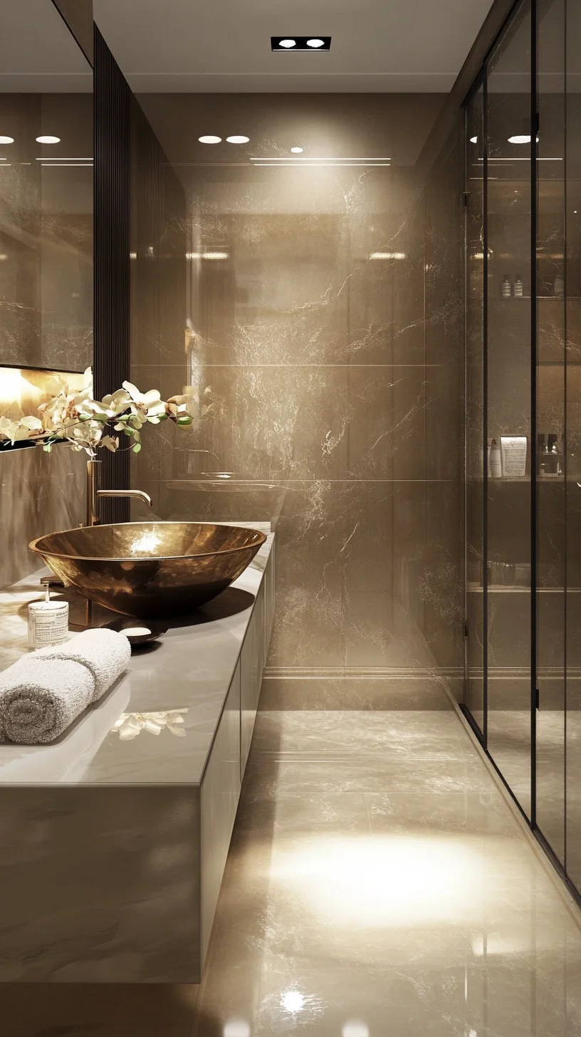 Elevate Your Space: Luxurious Marble Elegance in Modern Bathrooms