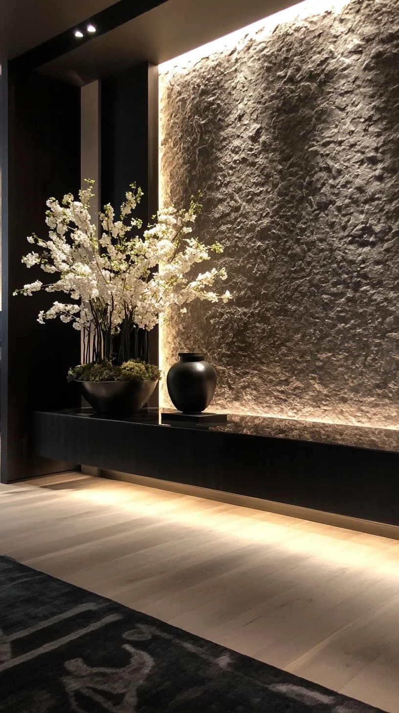 Elevate Your Space with Elegant Floral Arrangements and Ambient Lighting