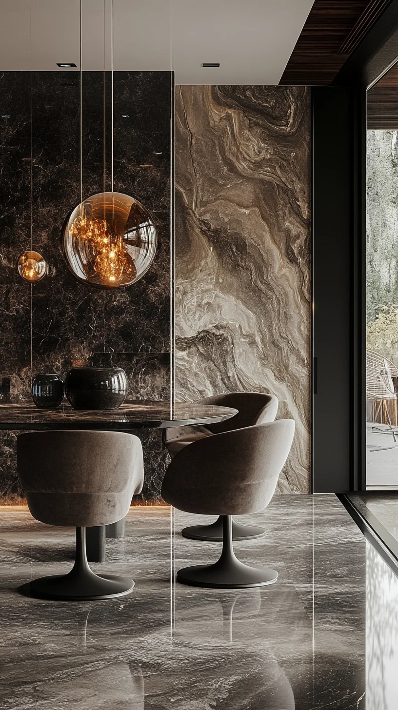 Elevate Your Space with Luxe Marble Accents and Modern Minimalism