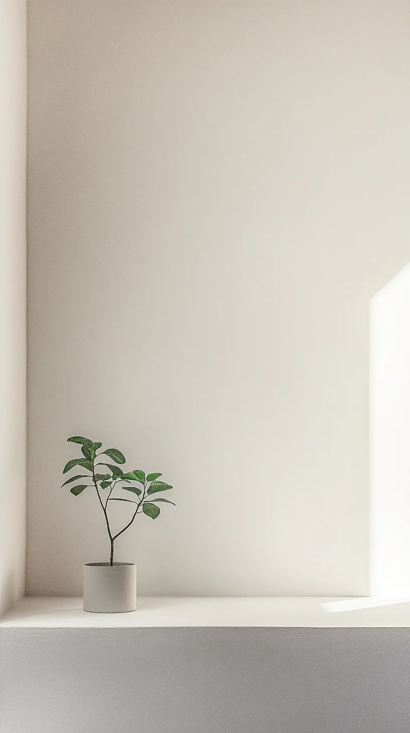 Elevate Your Space with Minimalist Greenery: The Perfect Plant Styling