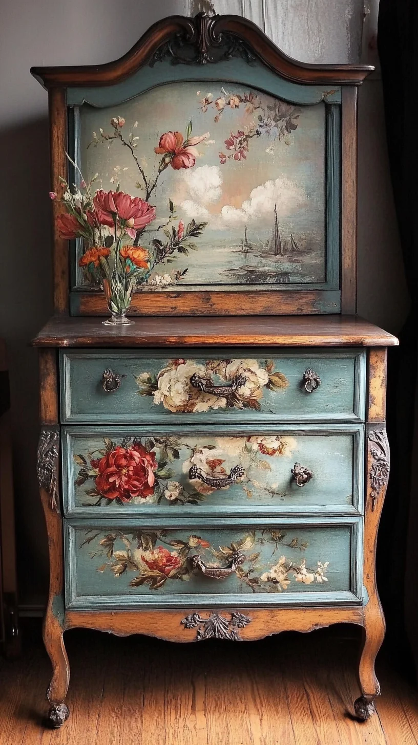 Elevate Your Space with Vintage Floral Chests: A Timeless Touch of Elegance