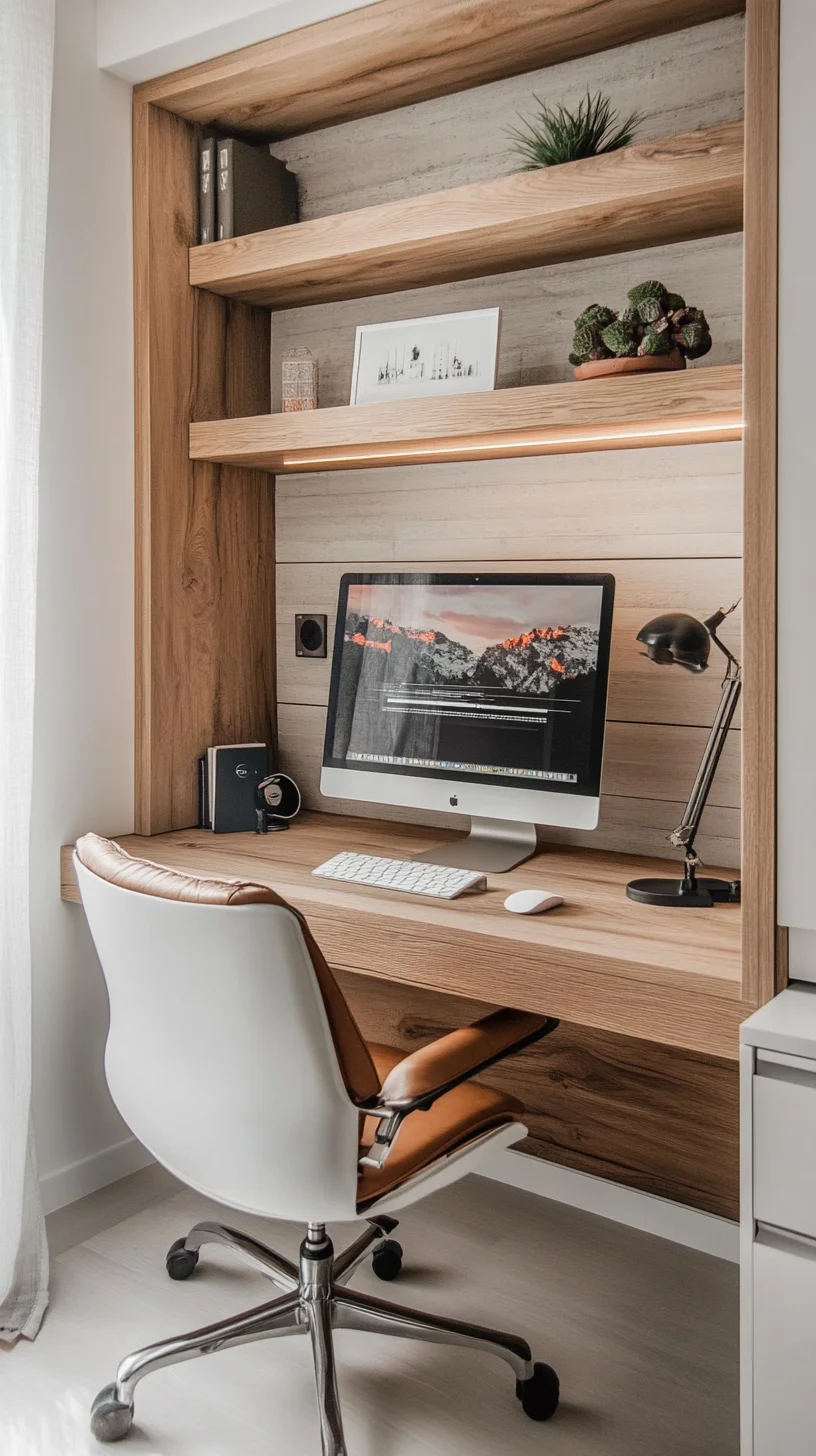 Elevate Your Workspace: Sleek and Modern Home Office Inspiration