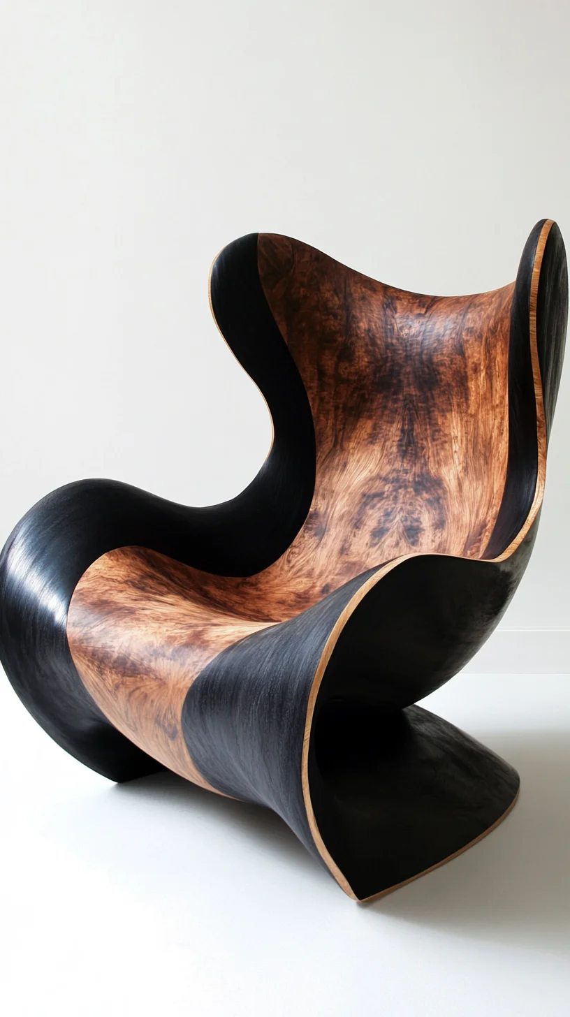 Embrace Artistic Elegance: The Sculptural Charm of Modern Wood Furniture