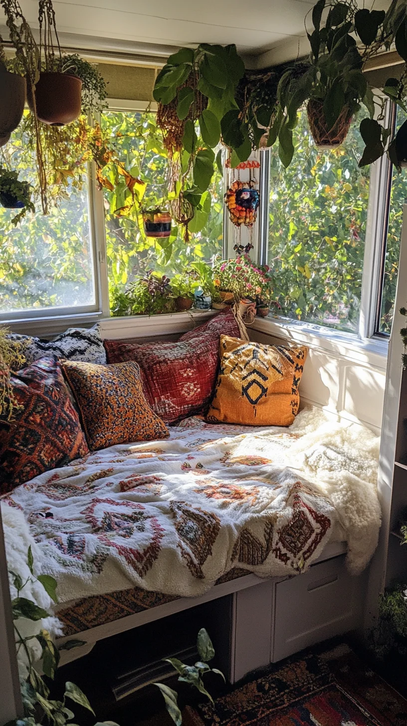 Embrace Cozy Chic: Create a Serene Indoor Oasis with Boho Accents