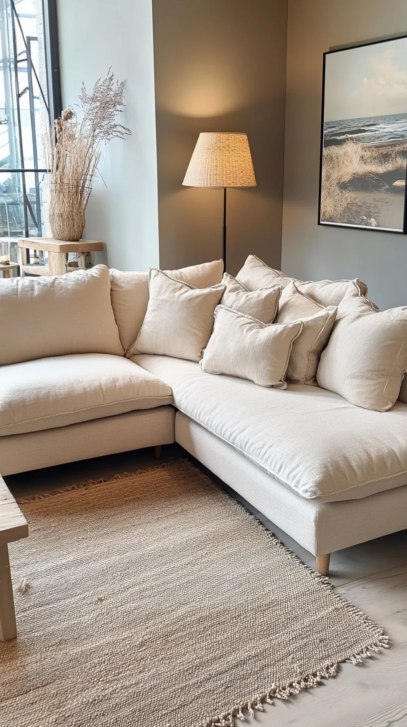 Embrace Cozy Minimalism with Luxe Neutral Textures in Your Living Space