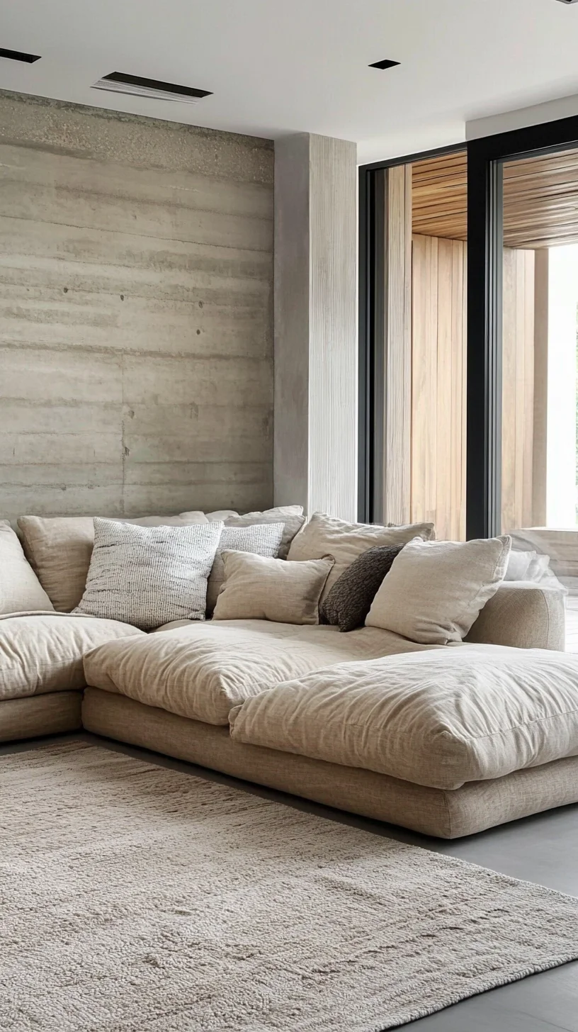 Embrace Cozy Minimalism with This Stunning Neutral Living Room Design