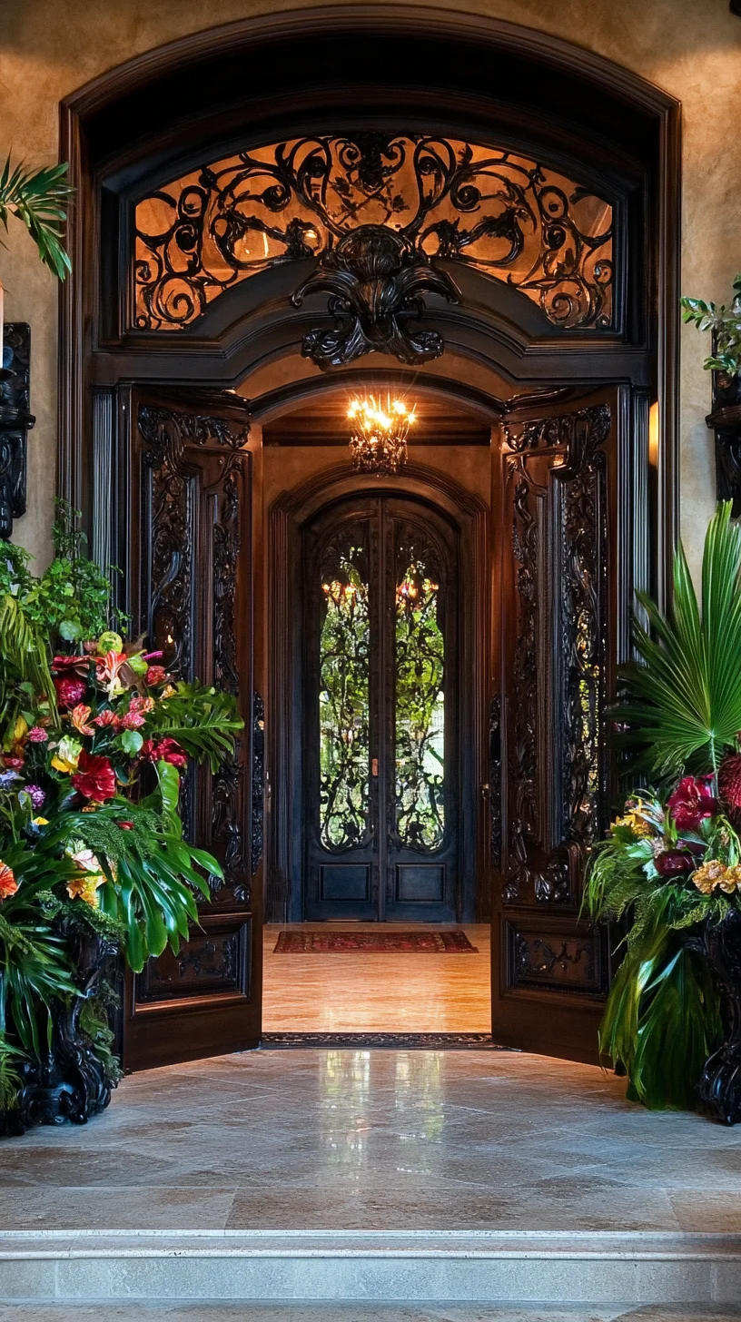 Embrace Elegance: Opulent Entryways that Invite and Inspire